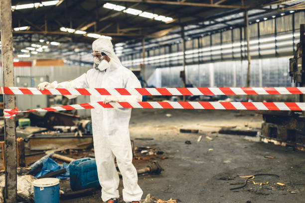 Professional Crime Scene Cleanup technician working in Sinton, TX